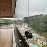 Fechamento de sacada em vidro temperado